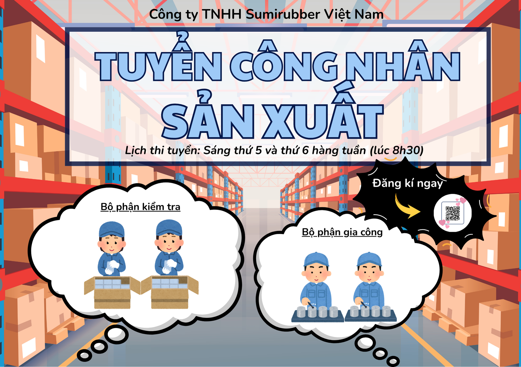 Công nhân sản xuất